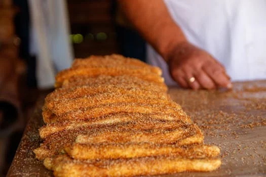 churros cinnamon sugar dessert sweet
